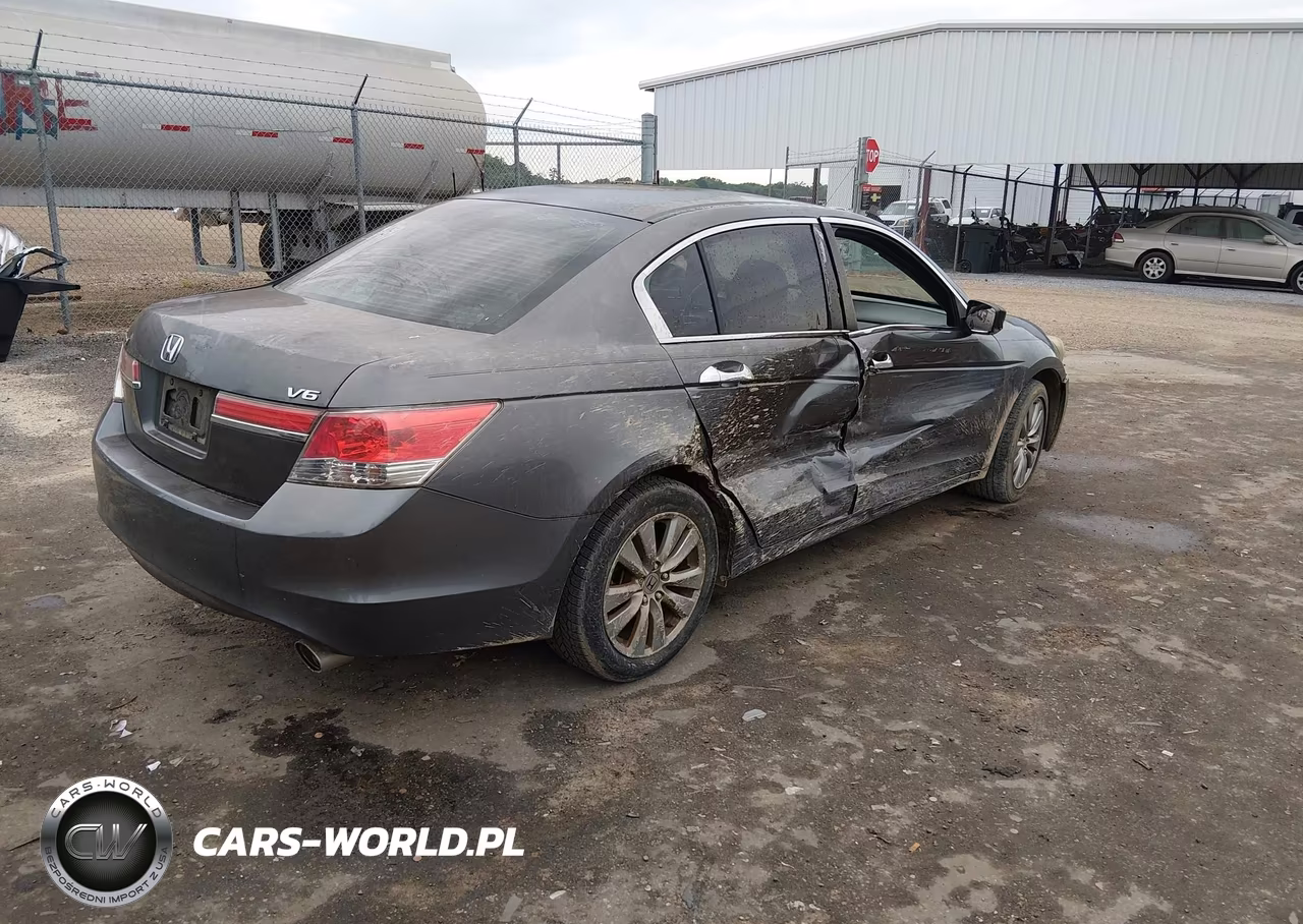 2012 Honda Accord 3.5 Ex VIN:1HGCP3F76CA030750 - 4