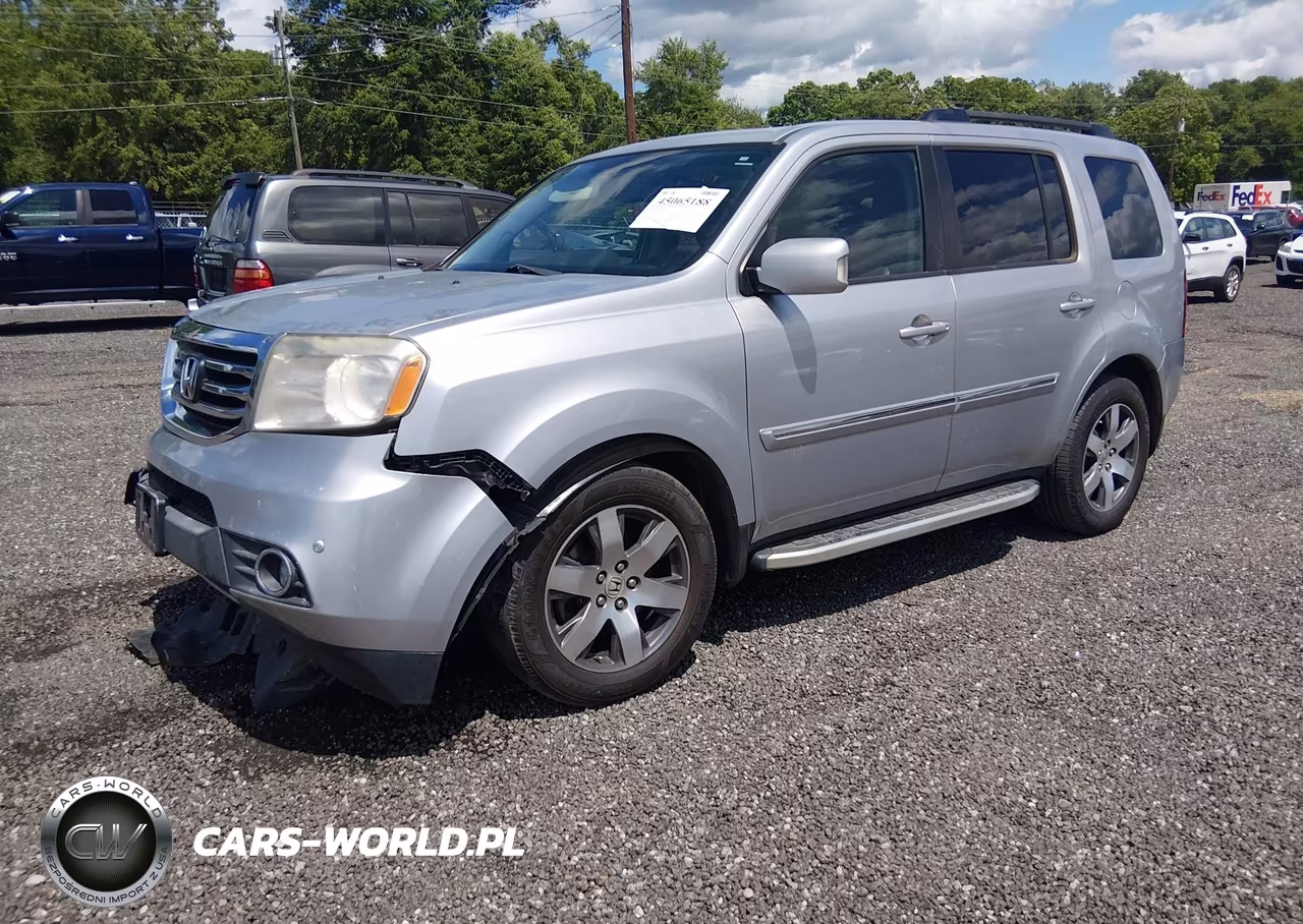 2013 Honda Pilot Touring VIN:5FNYF3H97DB030898 - 2