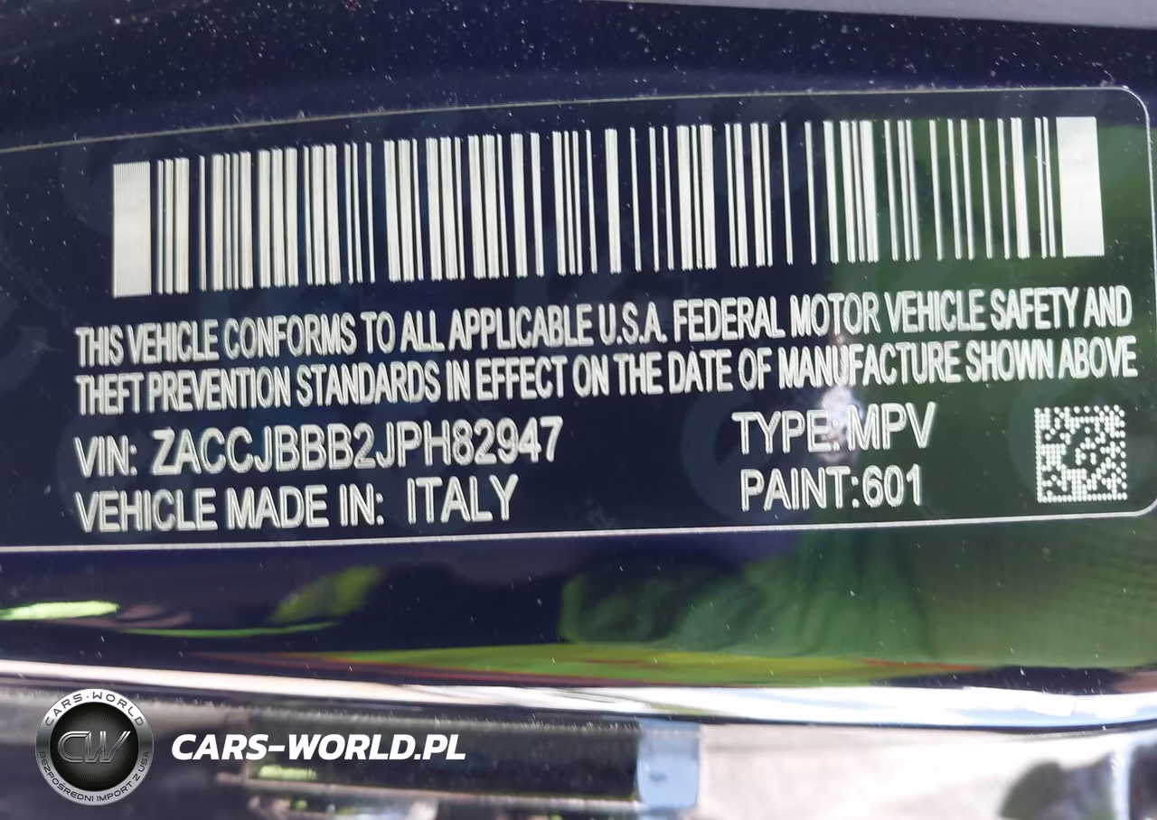 2018 Jeep Renegade Latitude 4X4 VIN:ZACCJBBB2JPH82947 - 9