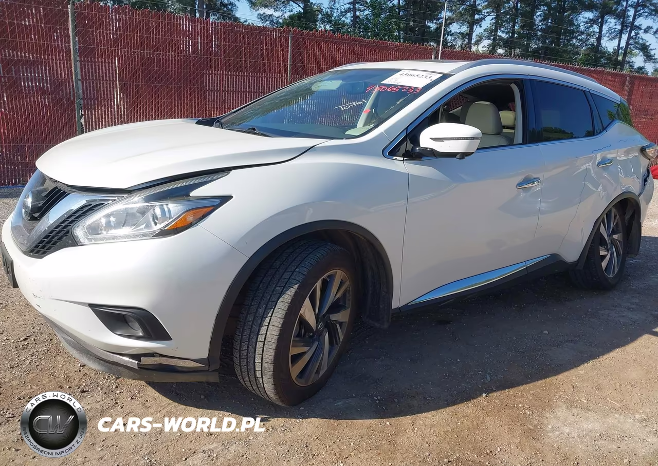 2017 Nissan Murano Platinum VIN:5N1AZ2MG2HN180363 - 2