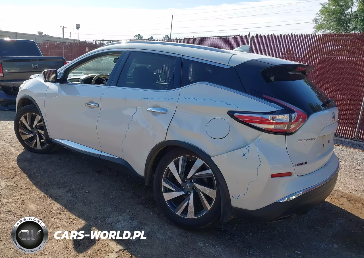 2017 Nissan Murano Platinum VIN:5N1AZ2MG2HN180363 - 3