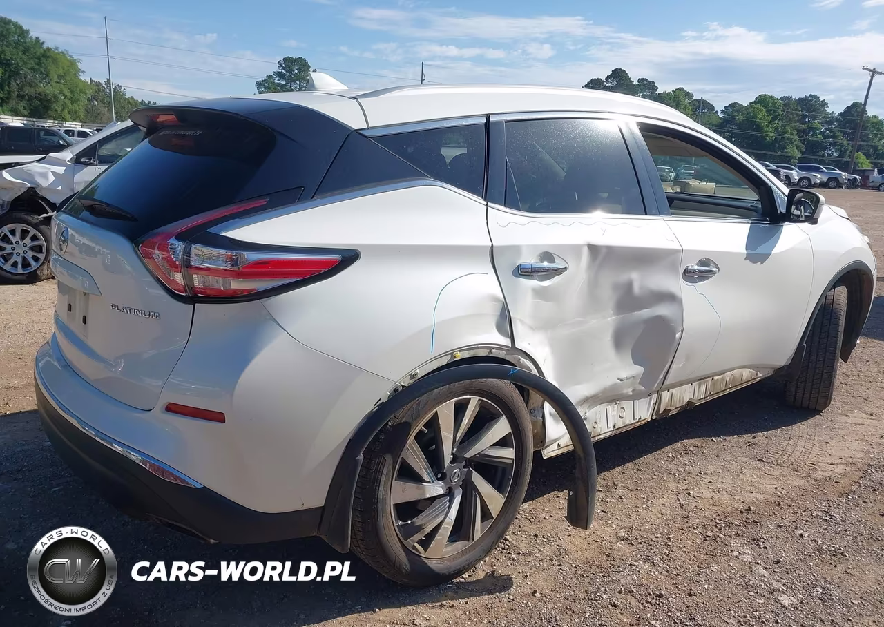 2017 Nissan Murano Platinum VIN:5N1AZ2MG2HN180363 - 4