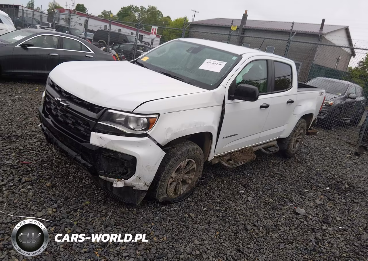 2021 Chevrolet Colorado 4Wd Short Box Z71 VIN:1GCGTDEN5M1162353 - 2