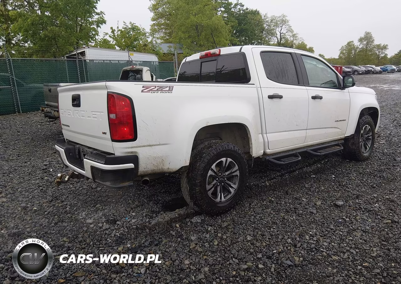 2021 Chevrolet Colorado 4Wd Short Box Z71 VIN:1GCGTDEN5M1162353 - 4