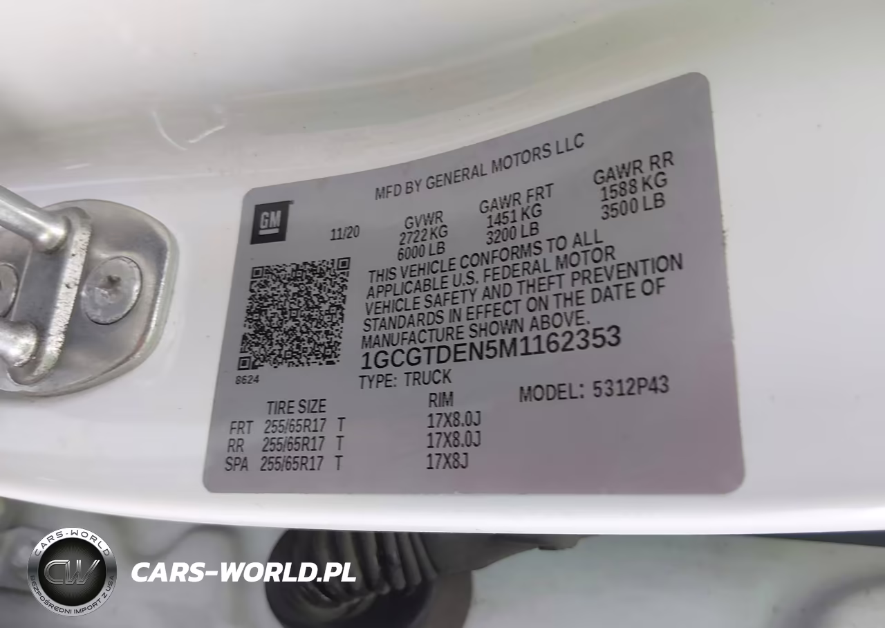 2021 Chevrolet Colorado 4Wd Short Box Z71 VIN:1GCGTDEN5M1162353 - 9