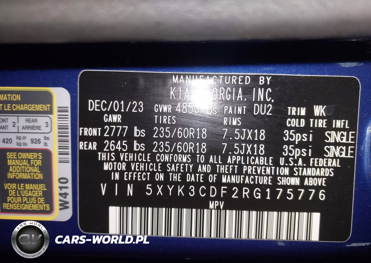 2024 Kia Sportage Ex VIN:5XYK3CDF2RG175776 - 9