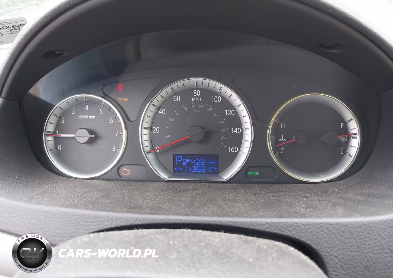 2009 Hyundai Sonata Gls VIN:5NPET46C29H529505 - 7