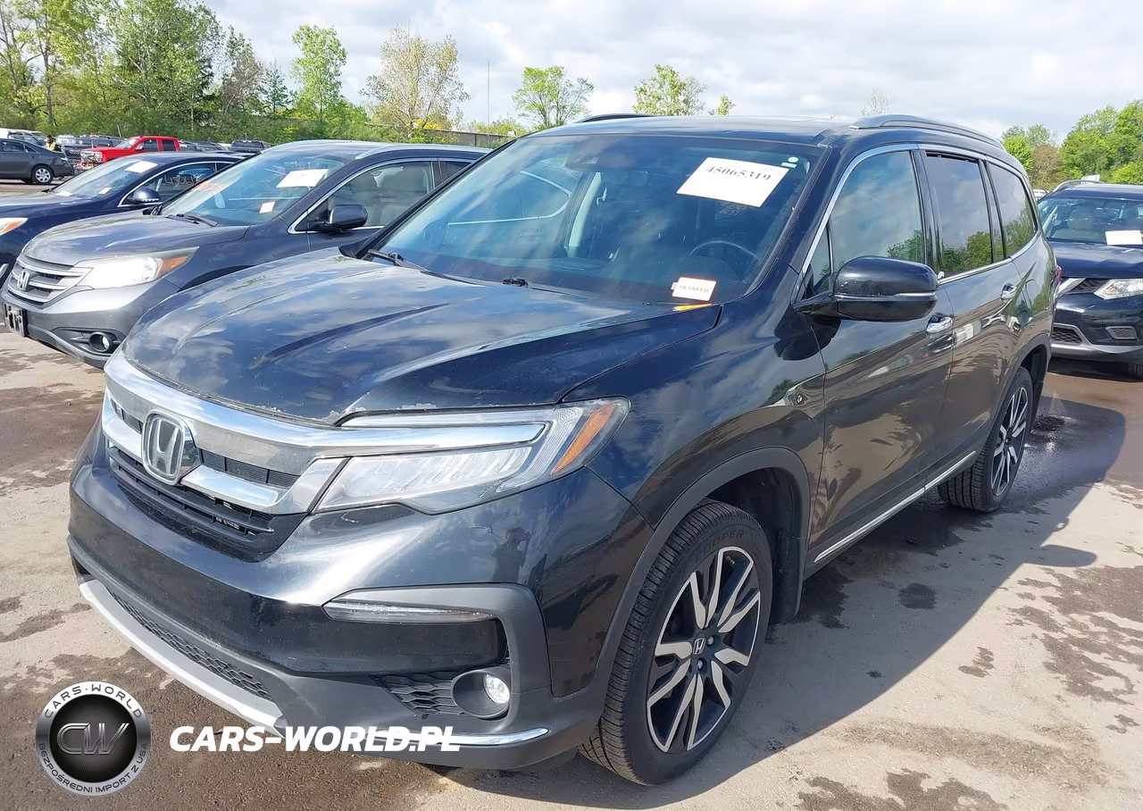 2021 Honda Pilot Awd Elite VIN:5FNYF6H04MB018940 - 2