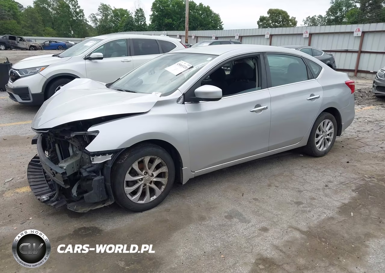 2019 Nissan Sentra Sv VIN:3N1AB7AP9KY439762 - 2