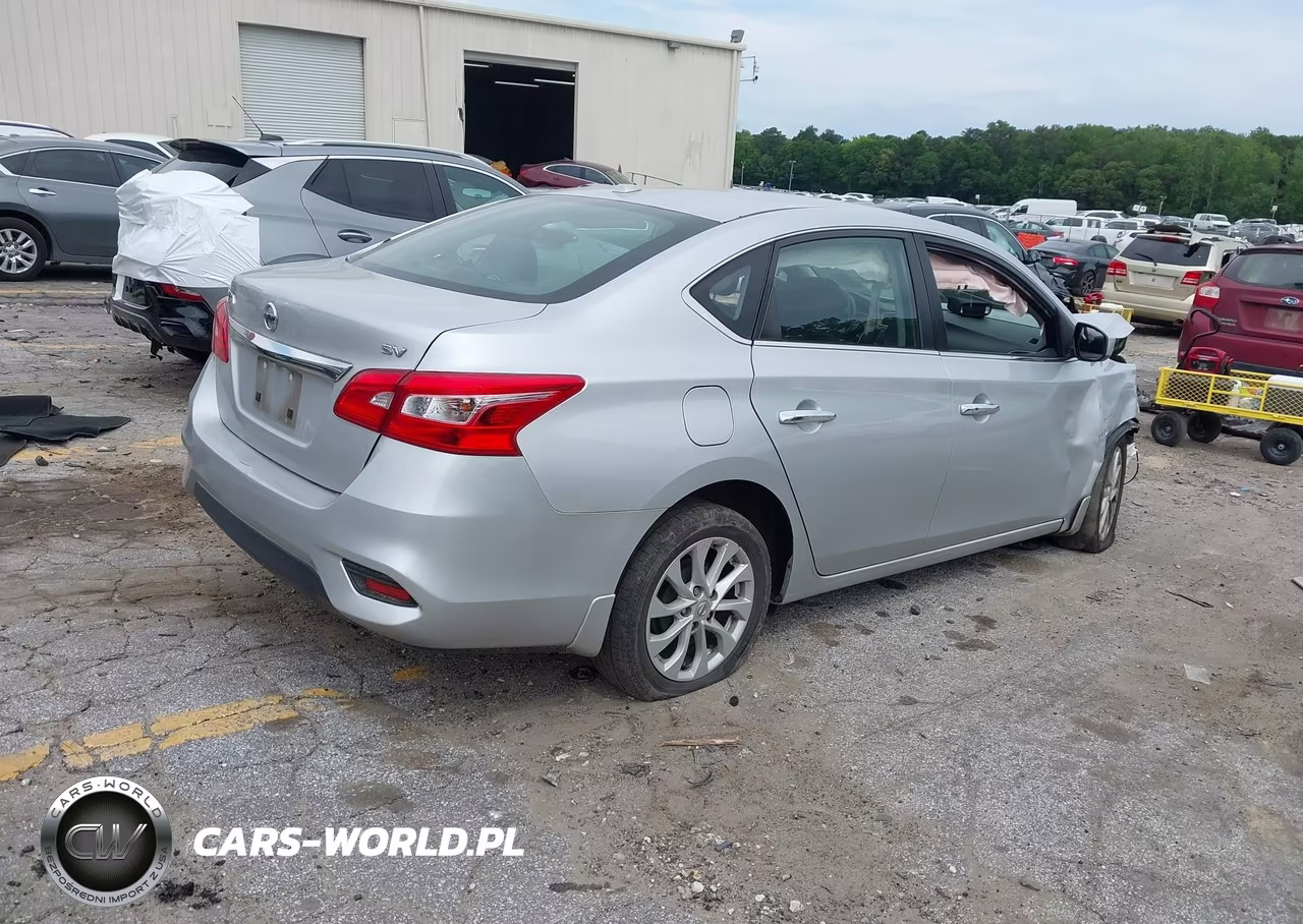 2019 Nissan Sentra Sv VIN:3N1AB7AP9KY439762 - 4