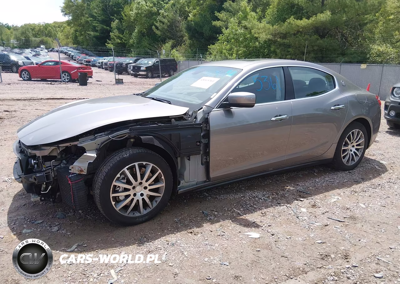 2014 Maserati Ghibli S Q4 VIN:ZAM57RTA4E1103672 - 2