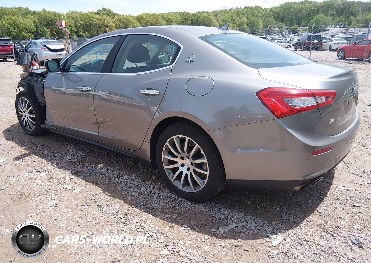2014 Maserati Ghibli S Q4 VIN:ZAM57RTA4E1103672 - 3