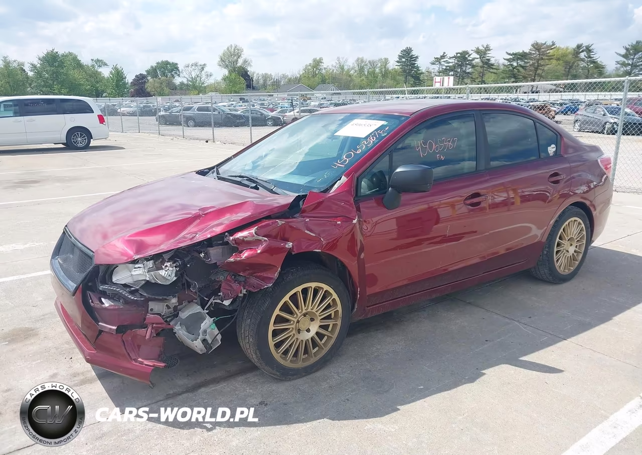 2012 Subaru Impreza 2.0I VIN:JF1GJAA60CH011791 - 2