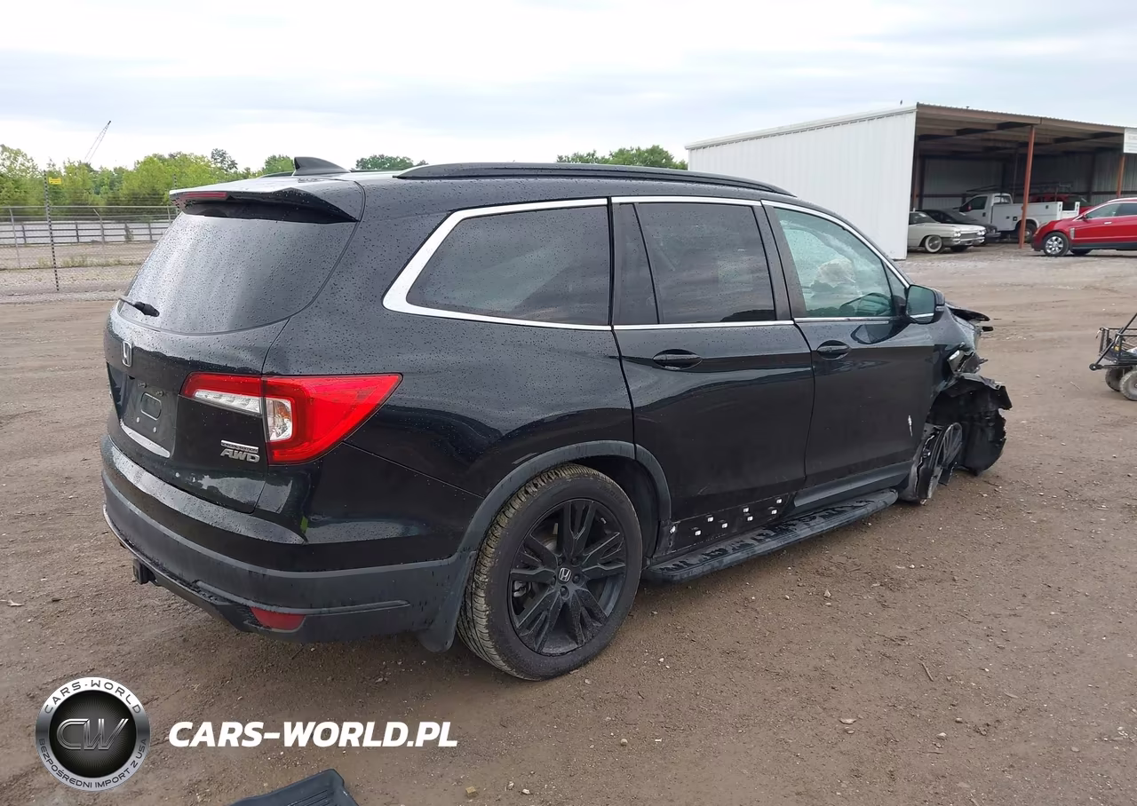 2021 Honda Pilot Awd Special Edition VIN:5FNYF6H29MB057167 - 4