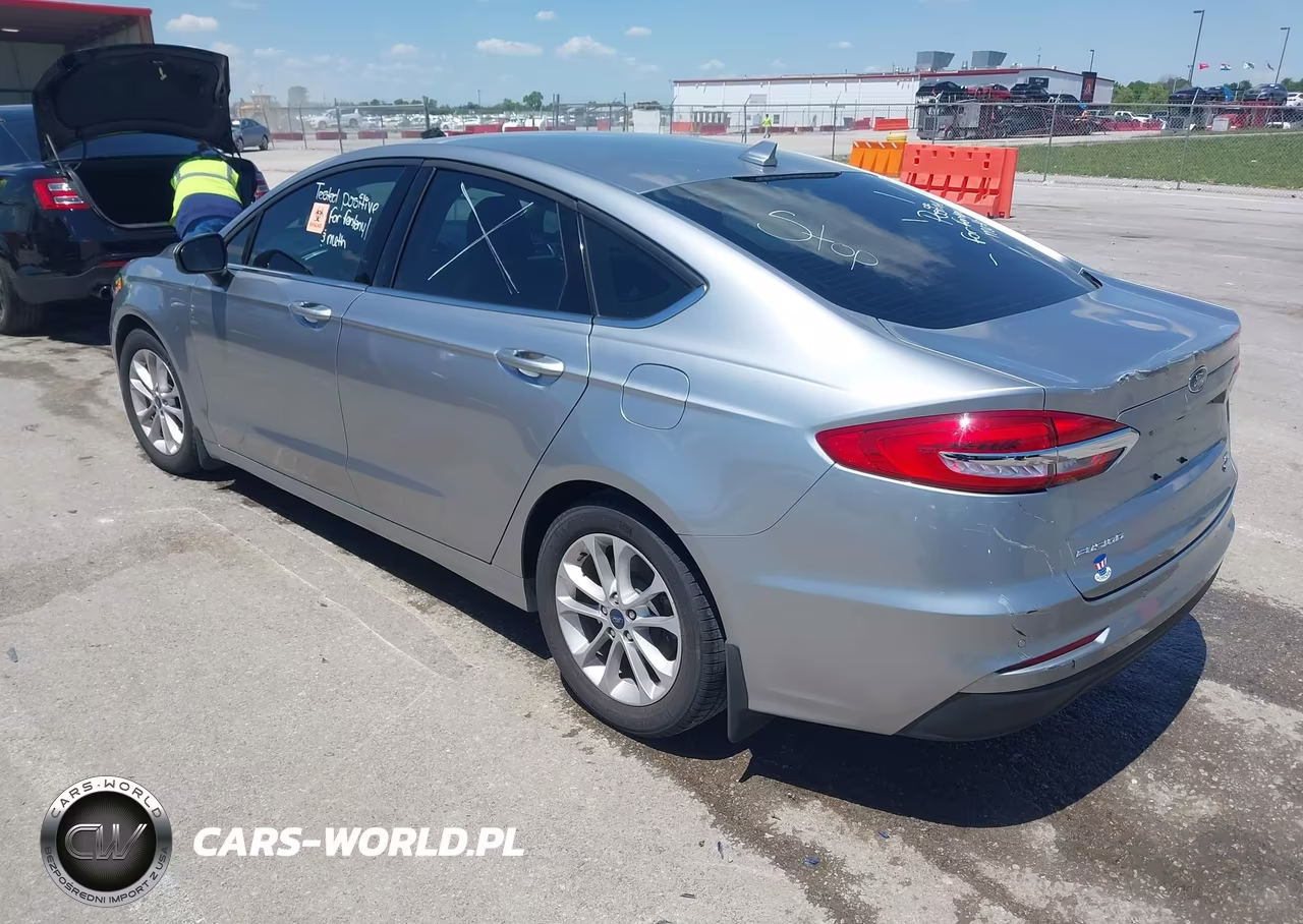 2020 Ford Fusion Se VIN:3FA6P0HD4LR170160 - 3