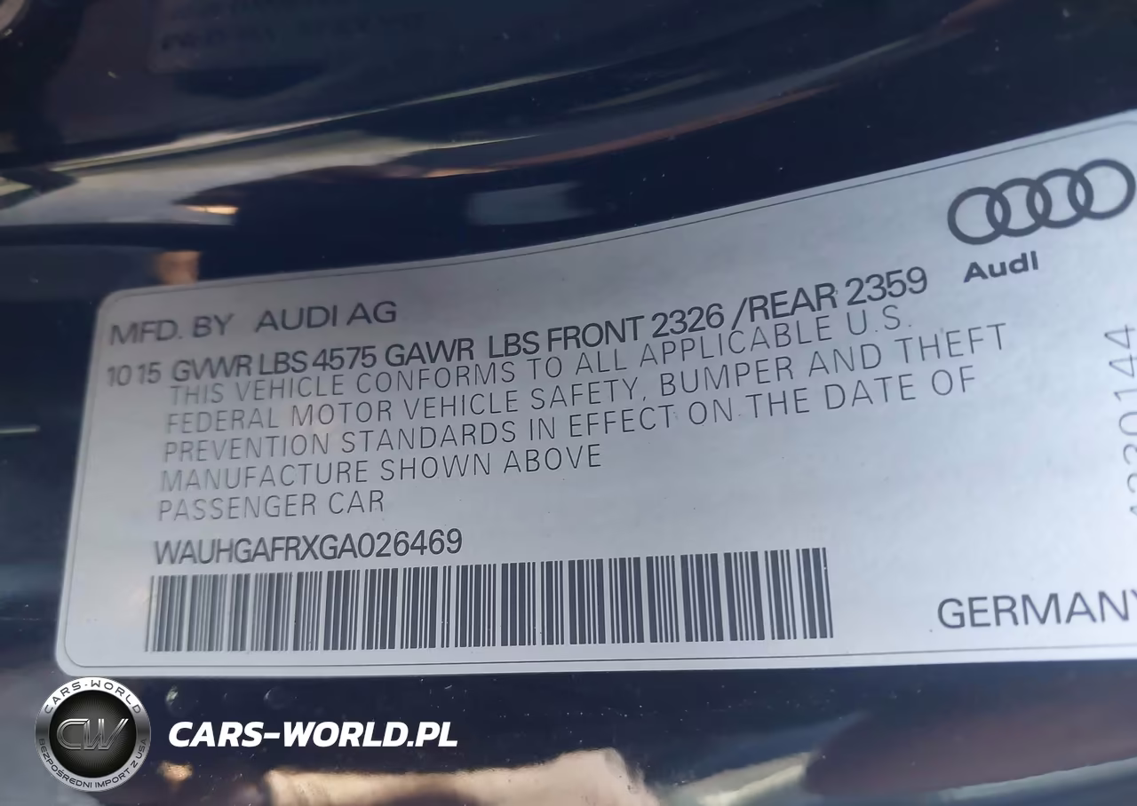 2016 Audi A5 2.0T Premium VIN:WAUHGAFRXGA026469 - 9