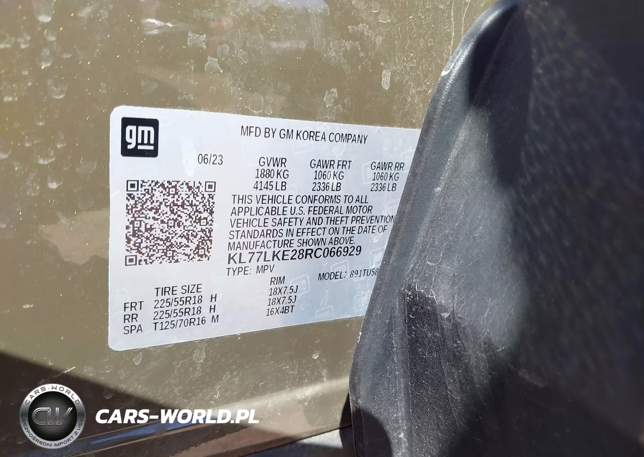 2024 Chevrolet Trax Fwd Activ VIN:KL77LKE28RC066929 - 9
