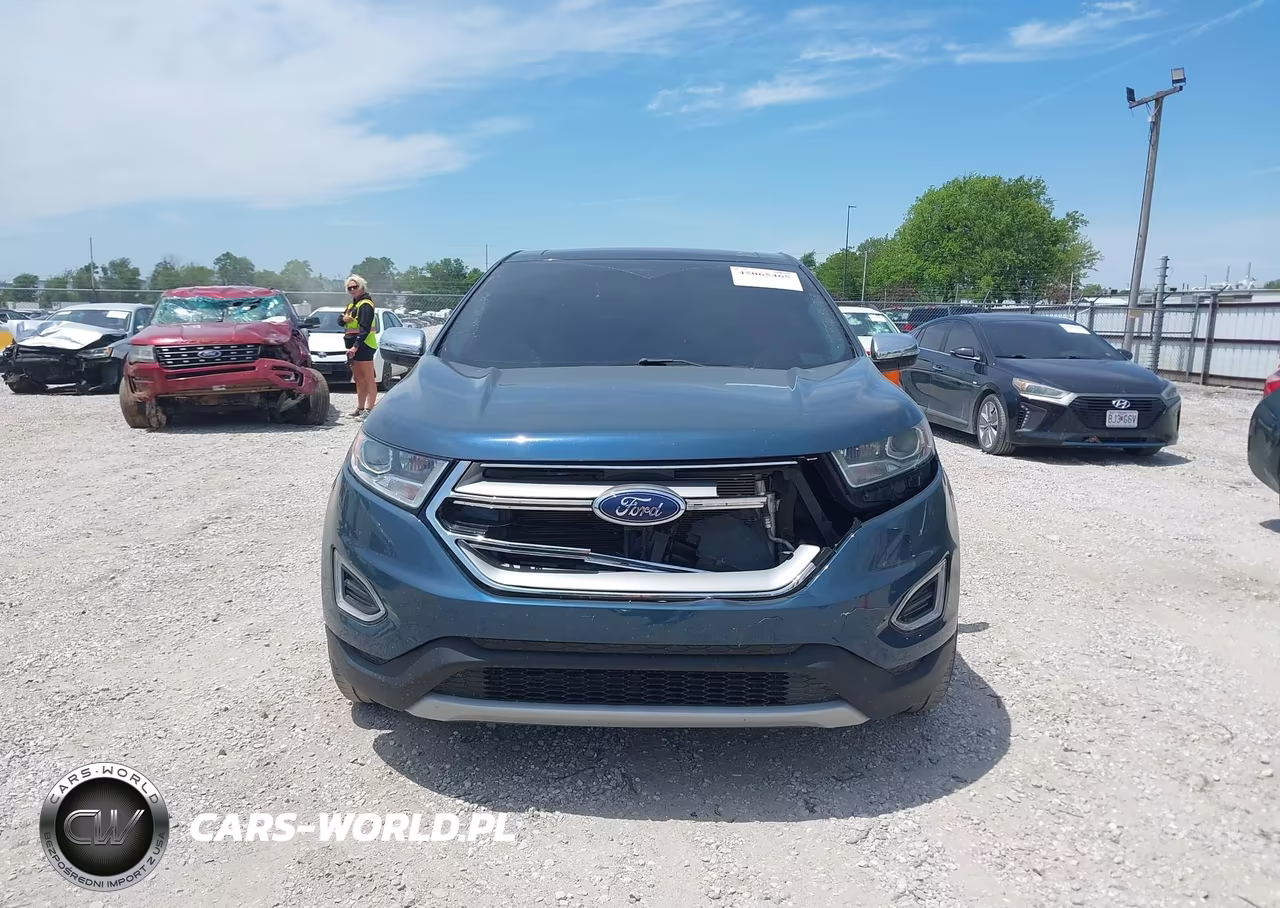 2016 Ford Edge Titanium VIN:2FMPK4K93GBB83409 - 12