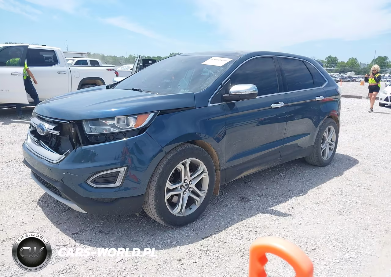 2016 Ford Edge Titanium VIN:2FMPK4K93GBB83409 - 2