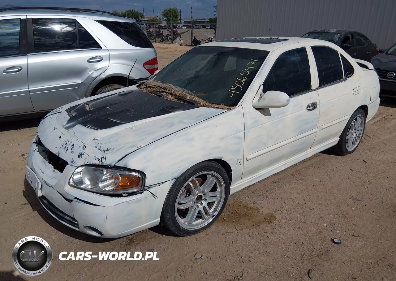 2006 Nissan Sentra Se-R Spec V VIN:3N1AB51D16L507128 - 2