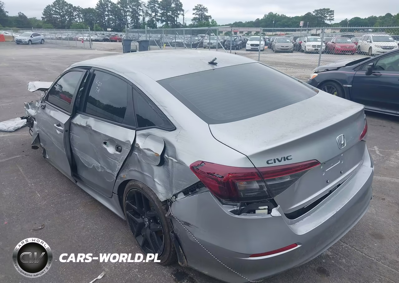 2026 Honda Civic Sport VIN:2HGFE2F57TH518912 - 3