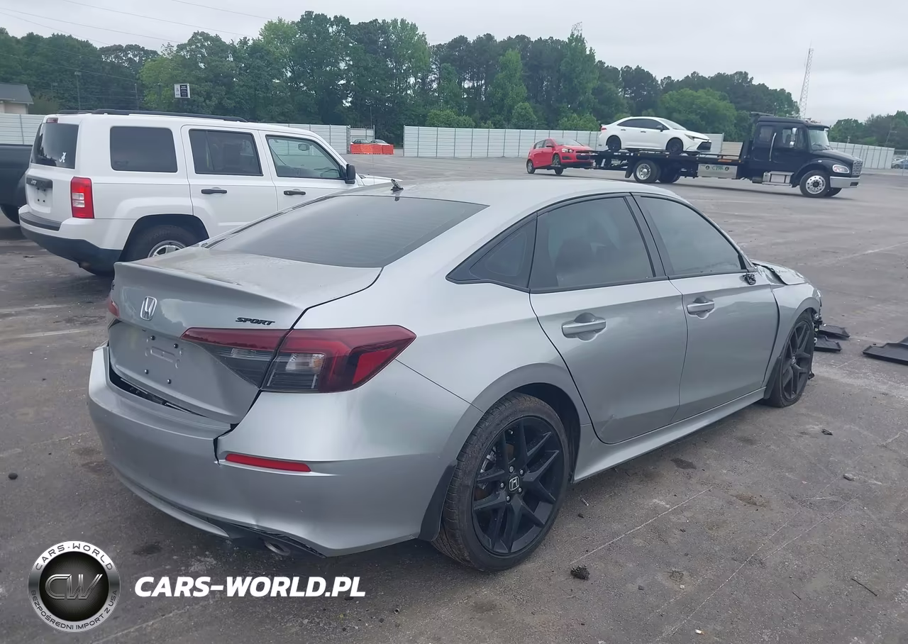 2026 Honda Civic Sport VIN:2HGFE2F57TH518912 - 4