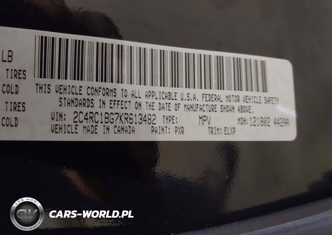 2019 Chrysler Pacifica Touring L VIN:2C4RC1BG7KR613482 - 9