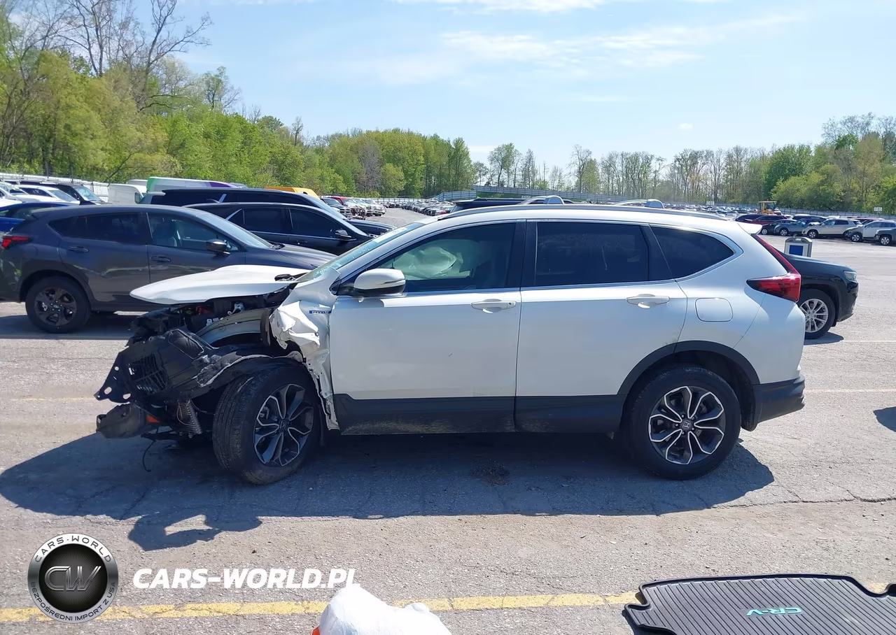 2021 Honda Cr-V Hybrid Ex-L VIN:7FART6H80ME003827 - 14