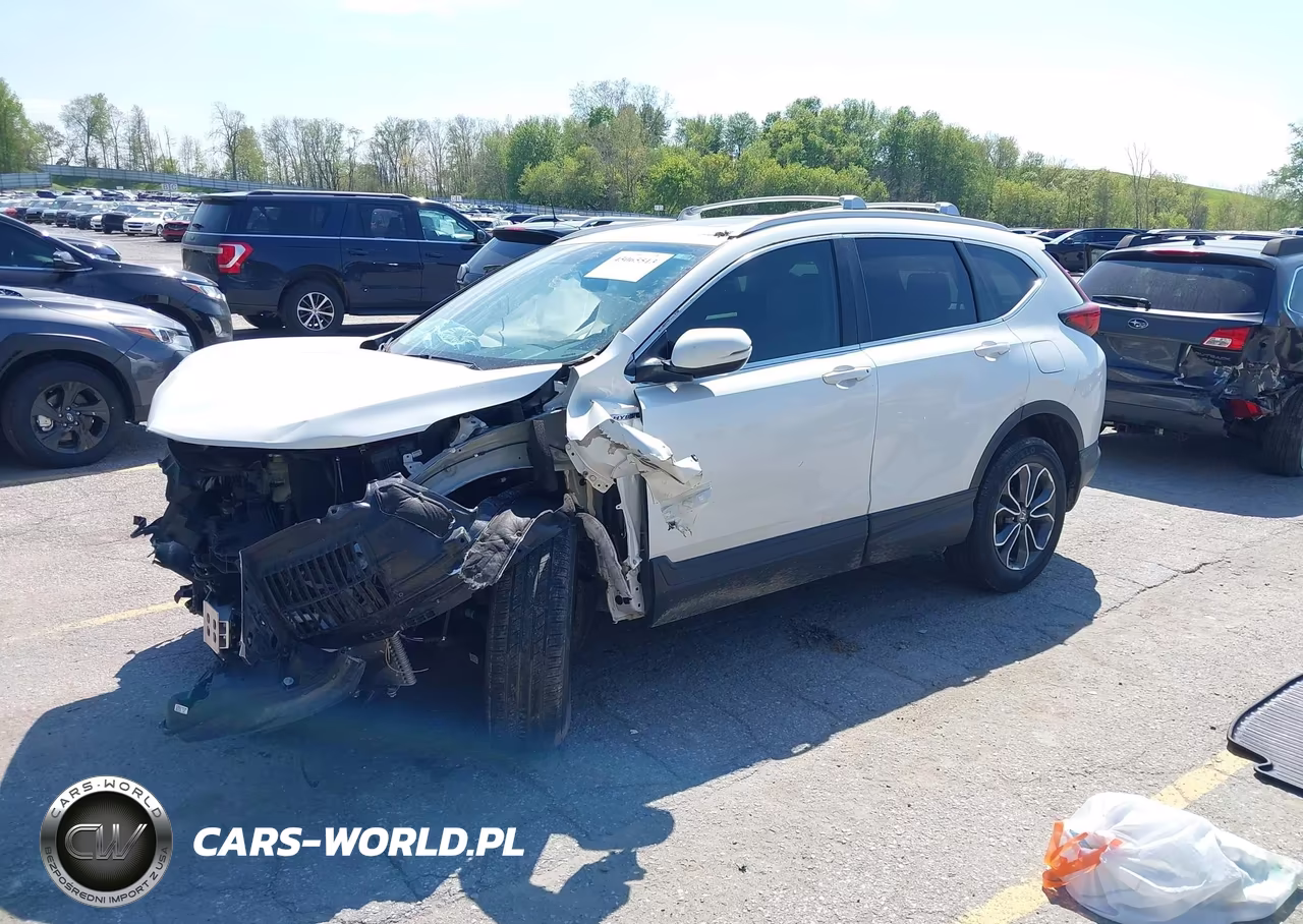 2021 Honda Cr-V Hybrid Ex-L VIN:7FART6H80ME003827 - 2