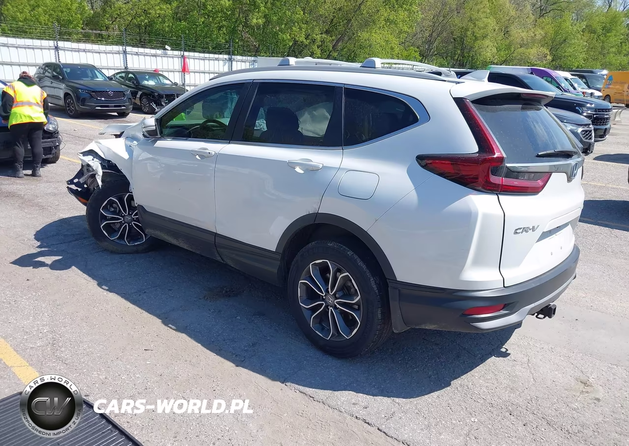 2021 Honda Cr-V Hybrid Ex-L VIN:7FART6H80ME003827 - 3