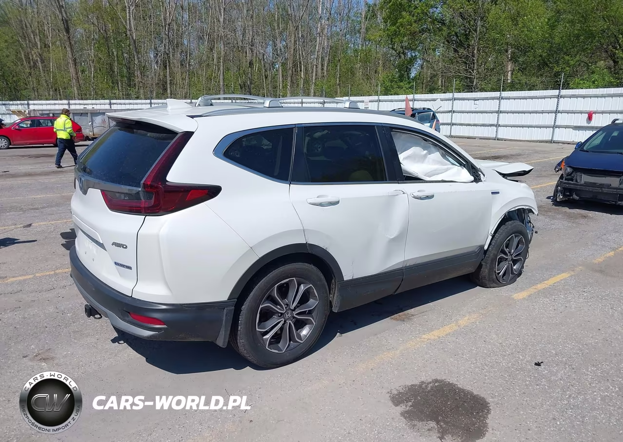 2021 Honda Cr-V Hybrid Ex-L VIN:7FART6H80ME003827 - 4