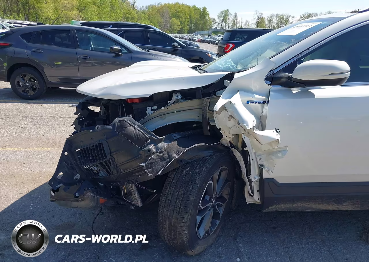 2021 Honda Cr-V Hybrid Ex-L VIN:7FART6H80ME003827 - 6