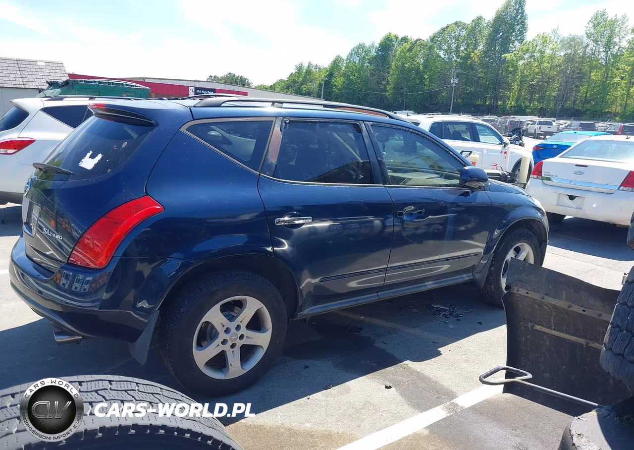 2005 Nissan Murano Sl VIN:JN8AZ08W95W441136 - 13