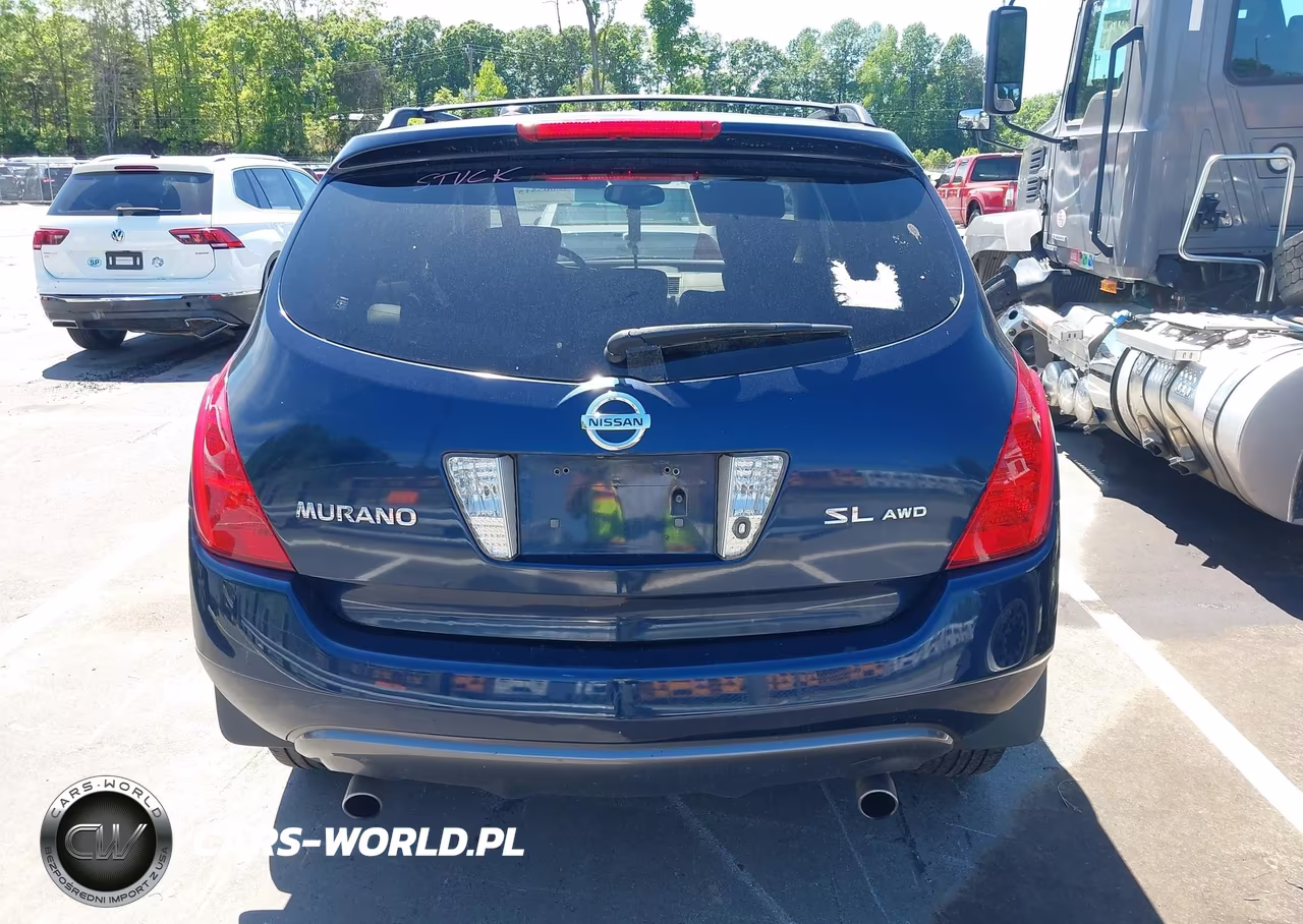 2005 Nissan Murano Sl VIN:JN8AZ08W95W441136 - 16
