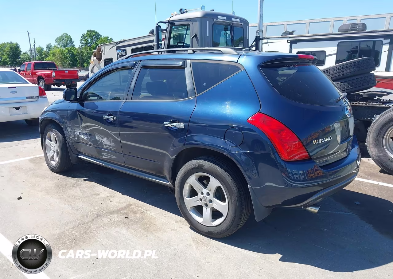 2005 Nissan Murano Sl VIN:JN8AZ08W95W441136 - 3