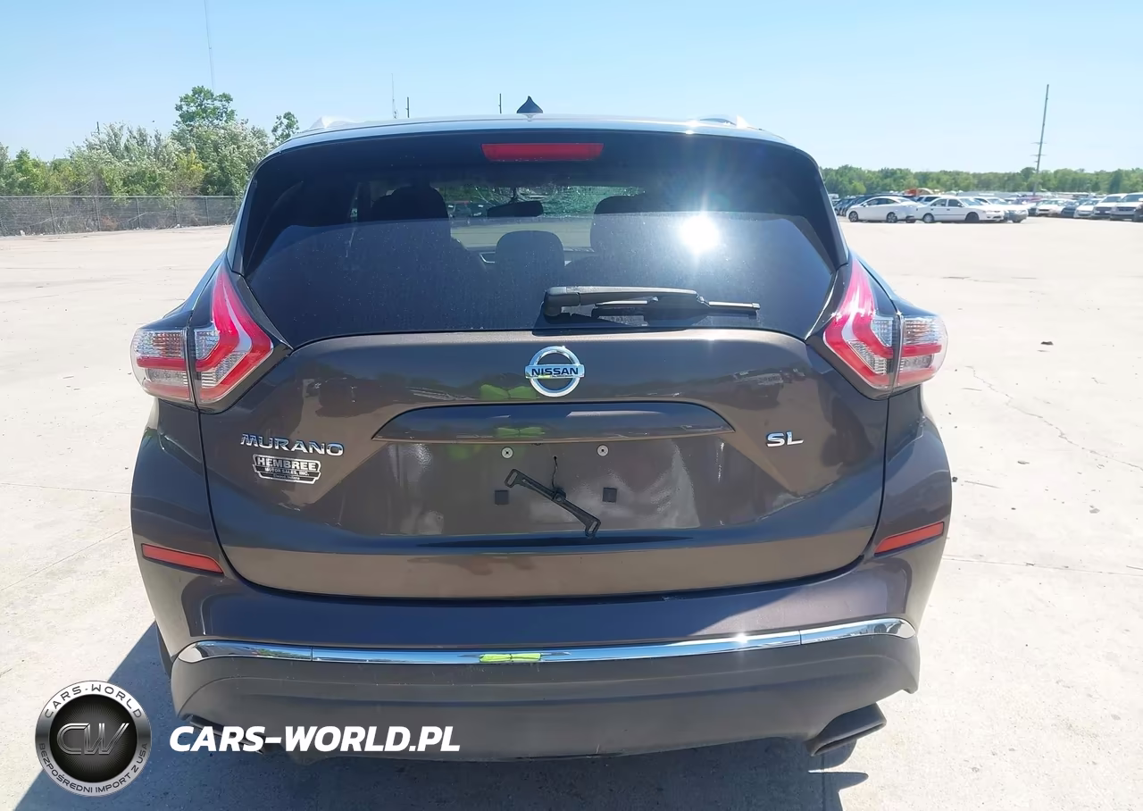 2016 Nissan Murano Sl VIN:5N1AZ2MG2GN105287 - 17