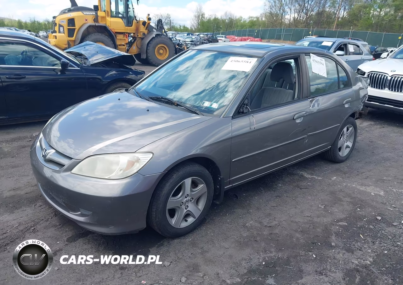 2005 Honda Civic Ex VIN:2HGES267X5H518430 - 2