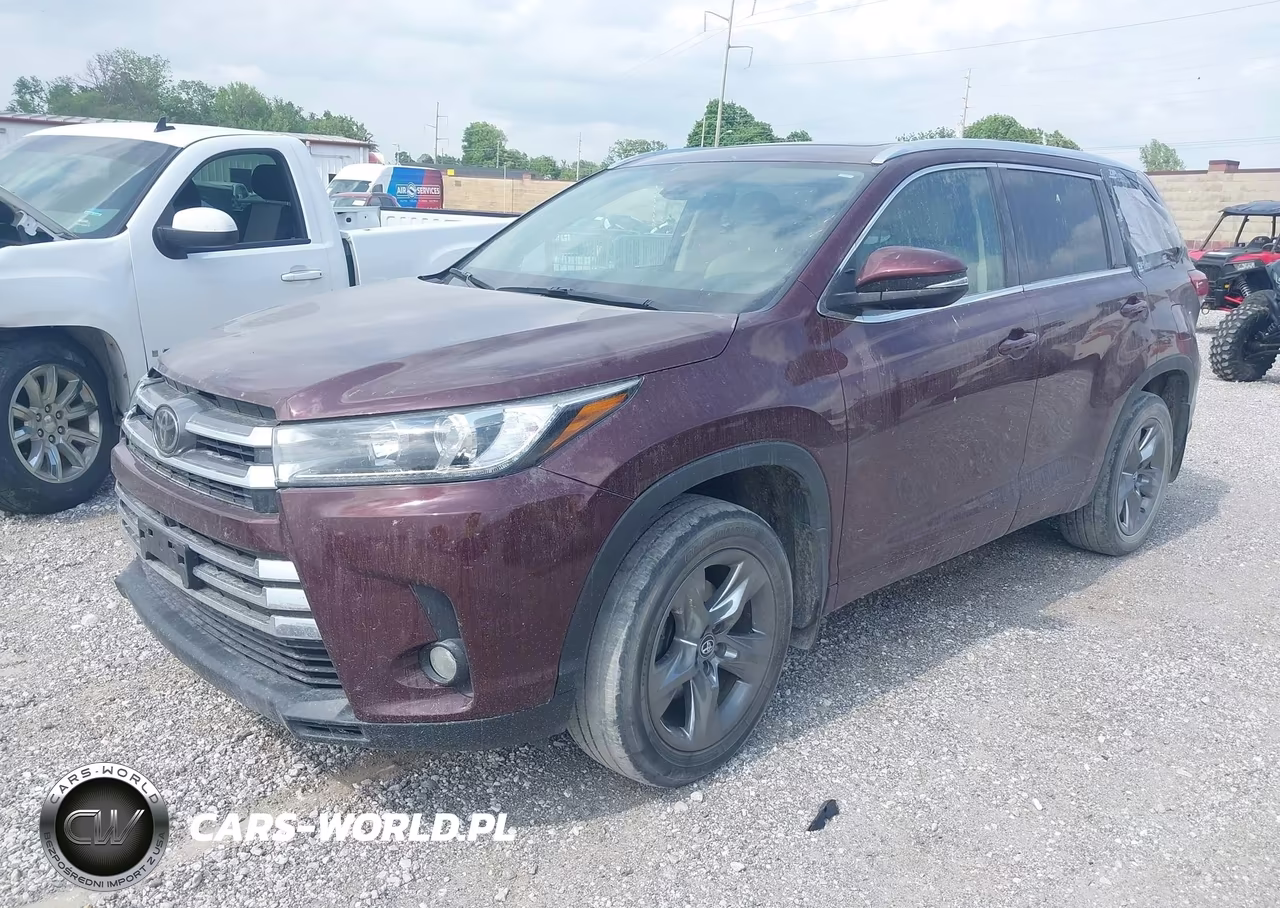 2017 Toyota Highlander Limited Platinum VIN:5TDDZRFH7HS393819 - 2