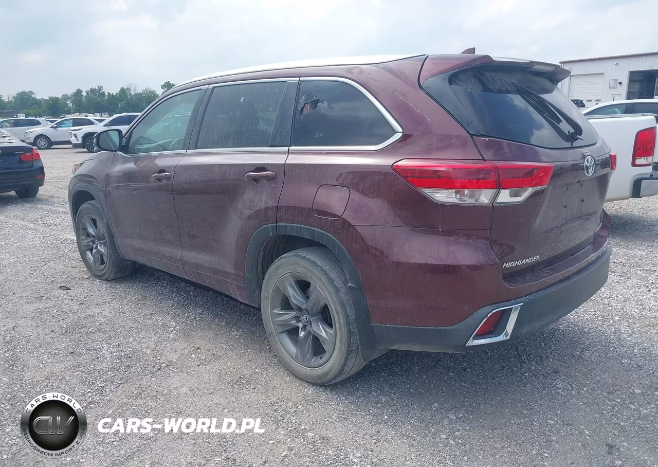 2017 Toyota Highlander Limited Platinum VIN:5TDDZRFH7HS393819 - 3