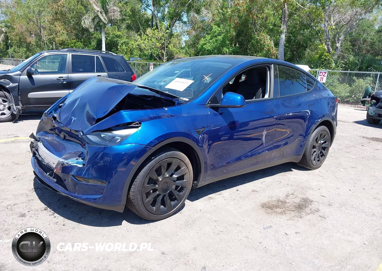 2025 Tesla Model Y Long Range Dual Motor All-Wheel Drive VIN:7SAYGDEE6SA363918 - 2
