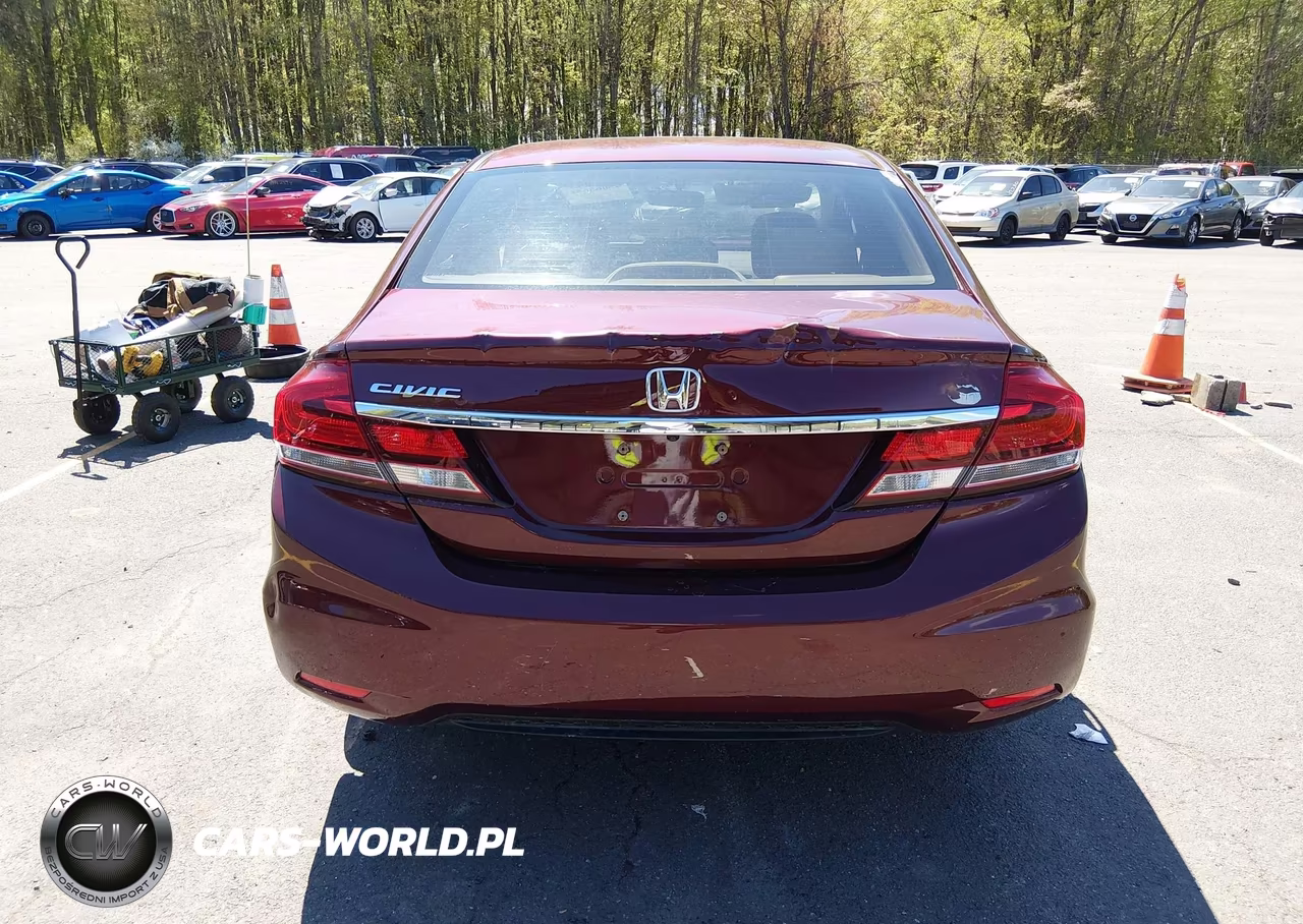 2013 Honda Civic Lx VIN:2HGFB2F53DH595948 - 15