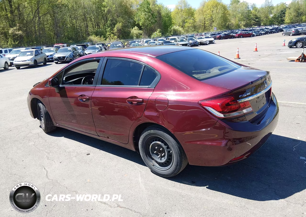 2013 Honda Civic Lx VIN:2HGFB2F53DH595948 - 3