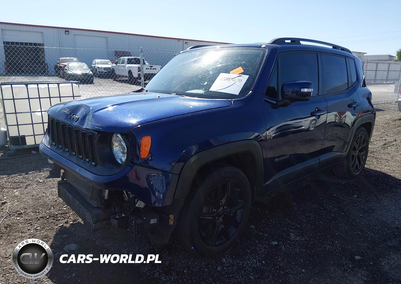 2017 Jeep Renegade Altitude Fwd VIN:ZACCJABH8HPG54205 - 2