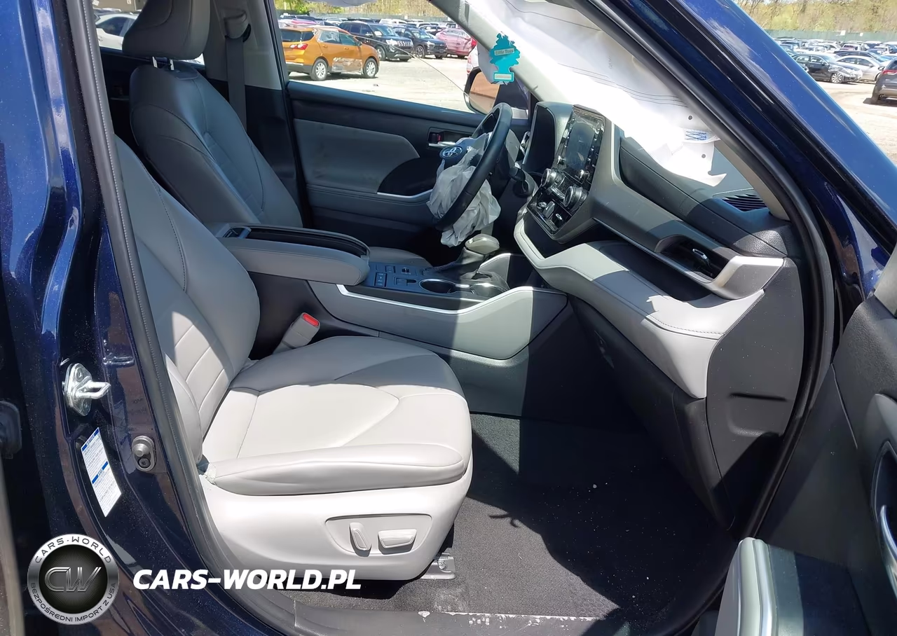 2022 Toyota Highlander Xle VIN:5TDGZRBH6NS257826 - 5