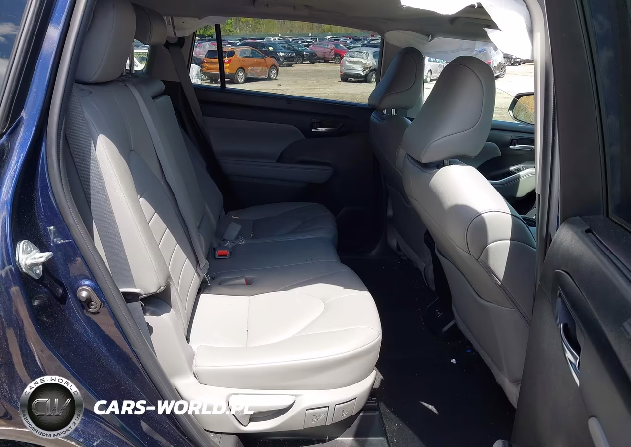 2022 Toyota Highlander Xle VIN:5TDGZRBH6NS257826 - 8