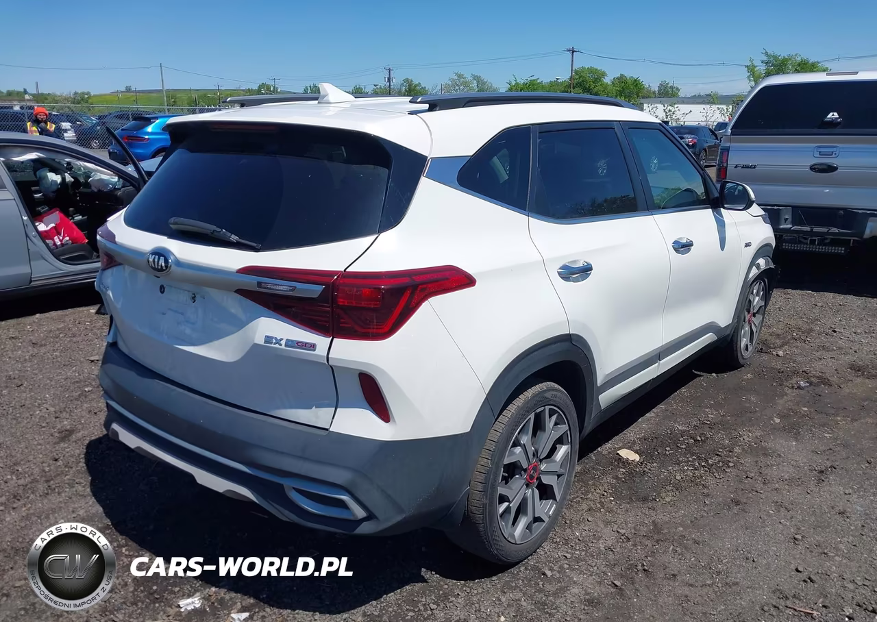 2021 Kia Seltos Sx Turbo VIN:KNDETCA21M7126847 - 4