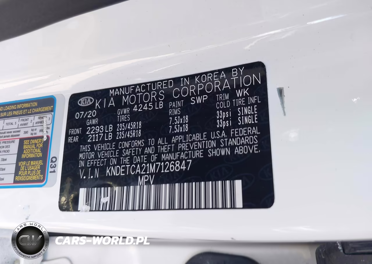 2021 Kia Seltos Sx Turbo VIN:KNDETCA21M7126847 - 9