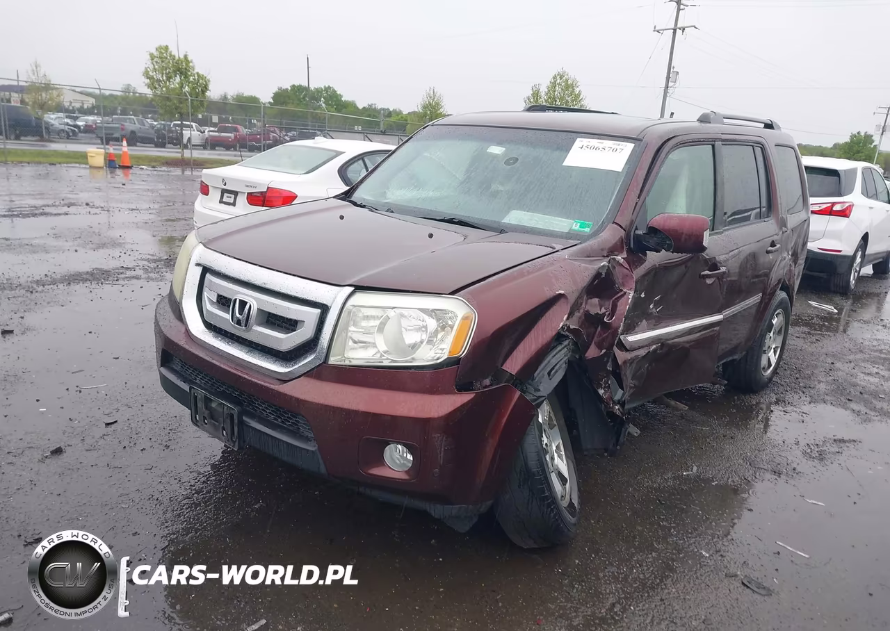 2009 Honda Pilot Touring VIN:5FNYF48849B053009 - 2