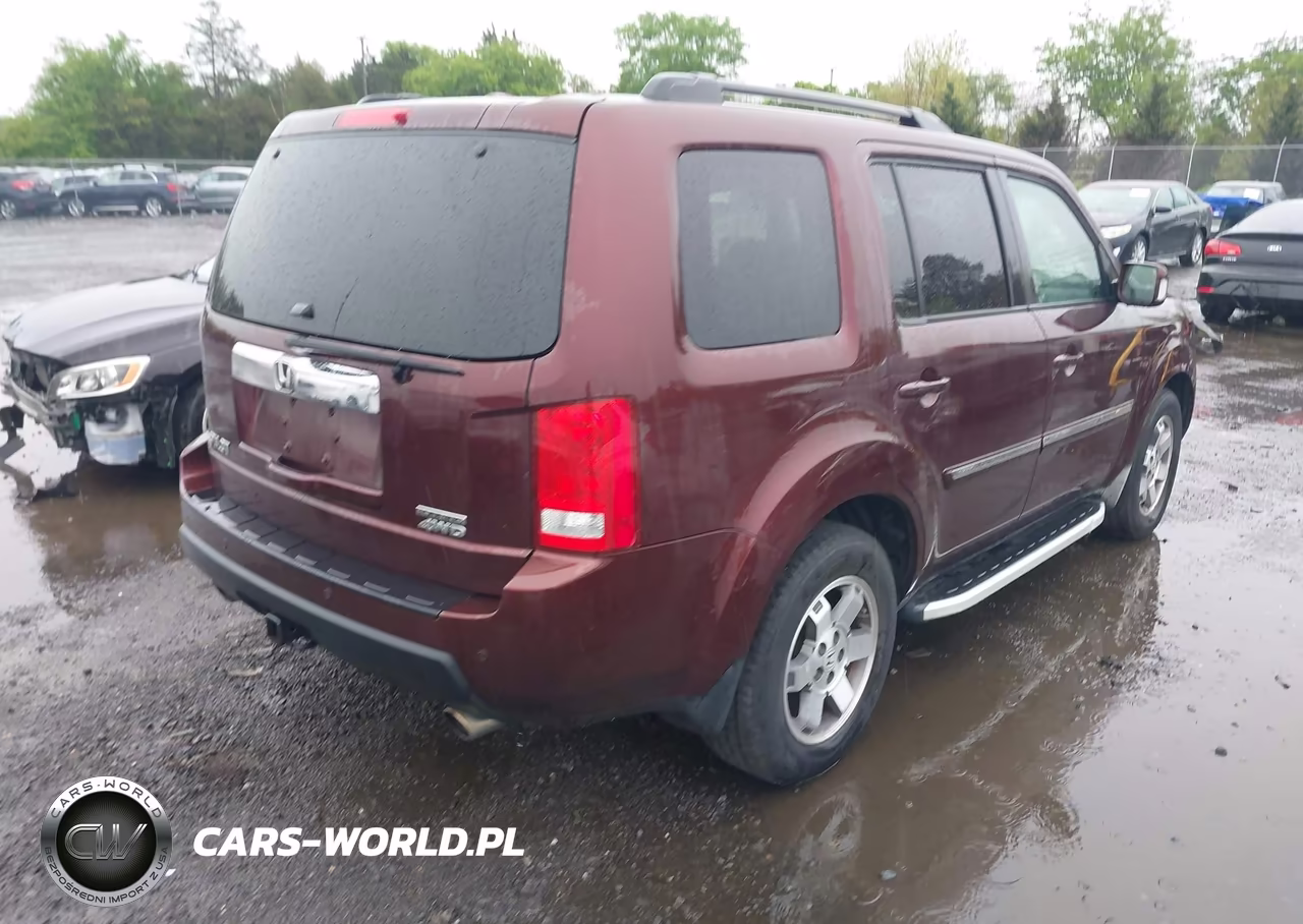 2009 Honda Pilot Touring VIN:5FNYF48849B053009 - 4