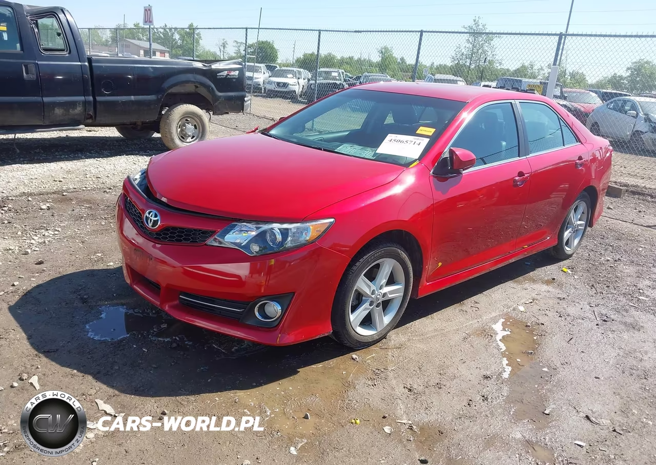 2012 Toyota Camry Se VIN:4T1BF1FKXCU590853 - 2